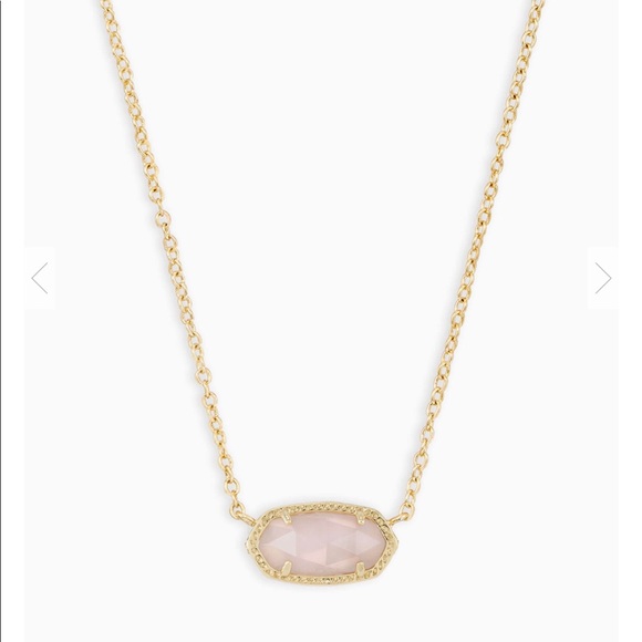 Kendra Scott Jewelry - NIP Kendra Scott Elisa Necklace in Rose Quartz